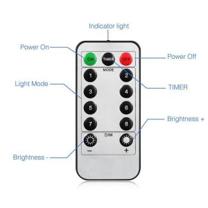 10M / 10 Micro LEDs Battery Powered Long Ultra Thin Copper Wire String Light,