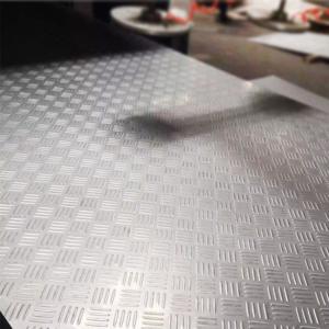 China 304 Stainless Steel Checkered Plate ASTM A240 Standard for Construction factory