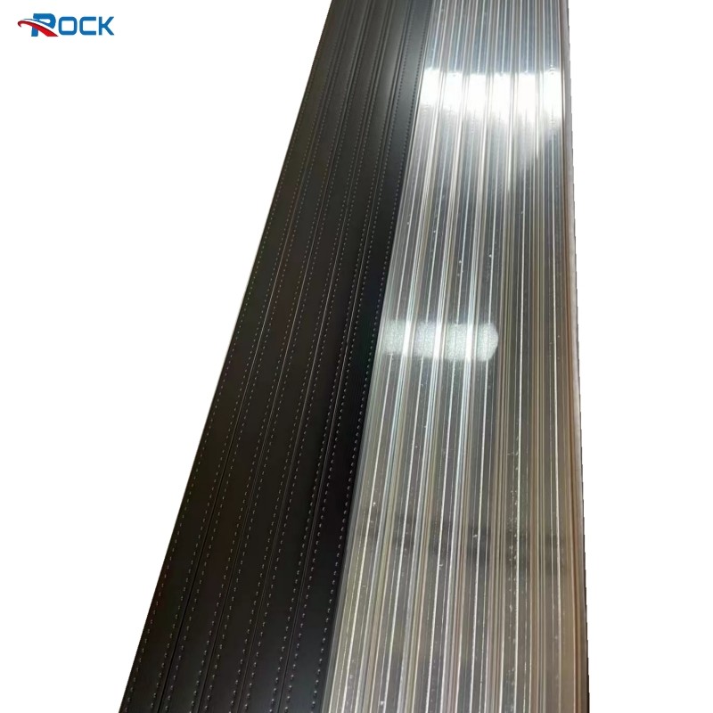 UPVC Doors Aluminum Window Spacer Bar High Frequency Smooth Welding Line