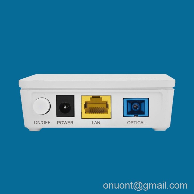FTTH 1GE Bridge XPON ONT HK110 English Firmware UPC APC Optional Support 32 TCONT