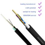 FRP Strength Member LSZH Sheath Fiber Optic Cable GYFTZY stranded loose tube