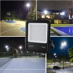 Anti Glare Outdoor LED Flood Lights For Warehouse Lighting Tempered Glass
