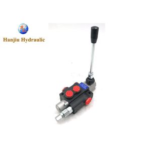 China Hydraulic Single Spool Manual Directional Control Valve P45 Water Well Drilling Rig BSP1/2 on sale