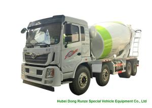 China HOMAN 8x4 12 Cubic Concrete Agitator Truck , Concrete Mixing Transportation Truck factory