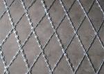 75X150mm/150X300mm Rhombus/Diamond Hole Welded Razor Mesh Fencing
