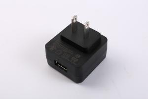 China Black Color 6W 5V 1A PD USB Power Adapter 5V 1.2A 5V 0.5A IEC60335 IEC60065 factory