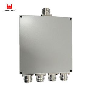 China IP65 50W N Female 4 Way RF Power Divider 698~4000MHz factory