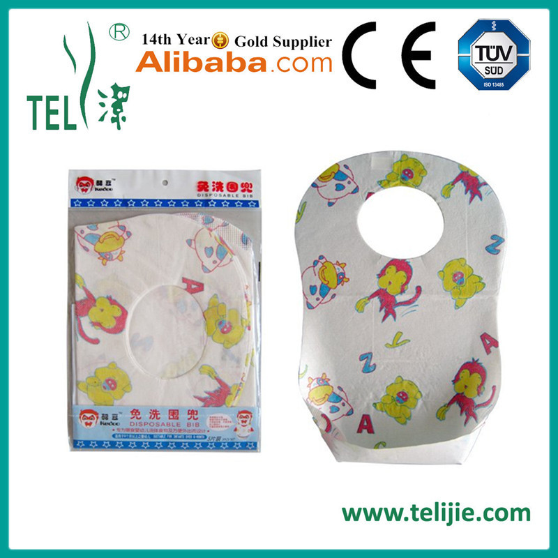 OEM Eco Friendly ISO9001 Disposable Paper Bibs