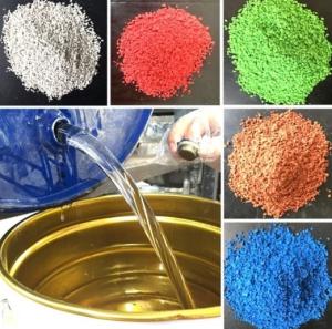 China Smooth Cover PU Binders For Rubber Granules Multipurpose Durable factory