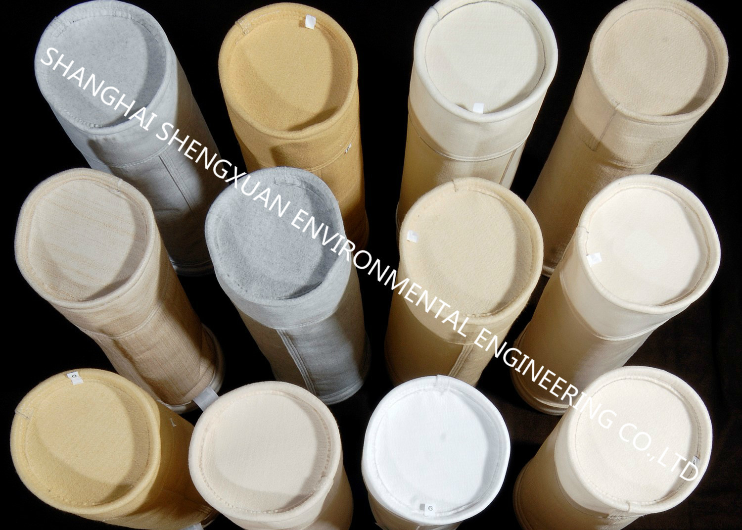 DN 130X3000mm Alloys Furnace Nomex Filter Bag