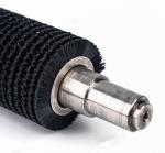 High Density Nylon Wire Brush Roller For Glass And LCD Panel Cleaning
