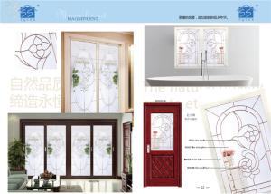 China Tempered Decorative Glass Windows Bump Resistant Keeping Warm Various Shape factory