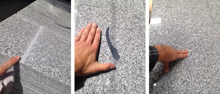 Indoor Ourdoor Stone Steps Risers Granite Stairs G603 Granite Bus Steps for Outdoor Stairs
