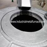 650 Degree 400KG Natural Gas Cast Iron Zinc Cast Iron Melting Furnace 200Kg/Hr