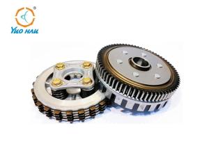 China Aluminum 24 Teeth 4 Holes ADC12 Motorcycle Racing Clutch / High Performance Motorcycle Clutch Kits factory