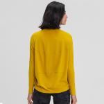 Nylon Nude Feel Ladies Yoga Tops Workout Fashion Loose Women Long Sleeve Shirts