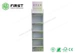 Custom Corrugated Floor Displays Recyclable Printing Paper Cardboard Floor
