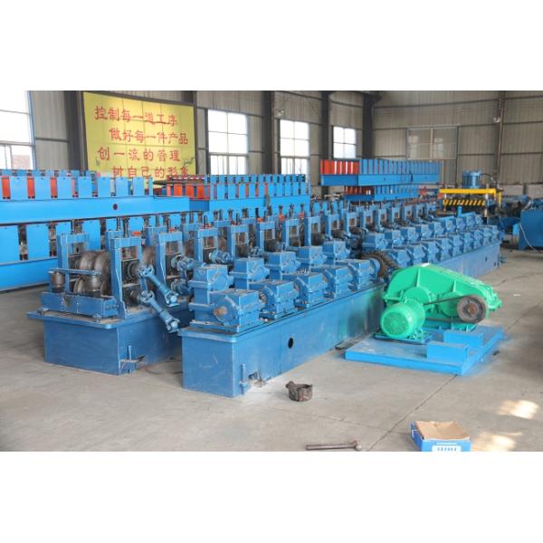 Road Structural Highway Guardrail Roll Forming Machine For Traffic Barrier