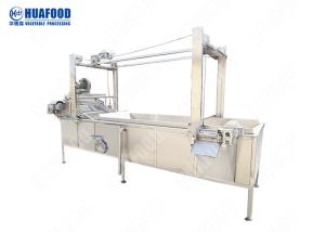 China Fully Automatic Fryer Machine Namkeen Making Gas Peanut Batch Frying factory