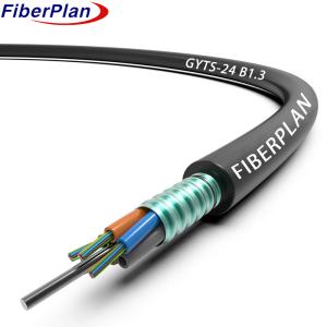 China GYTS Outdoor Armored Fiber Optic Cable Anti Rodent factory
