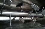 Construction Carbon Steel Single Shaft Paddle Mixer For Slurry Mixture High