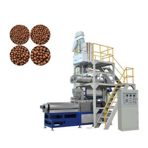 China Fish Feed Making Machine for All Kinds of Fish Machine Material Stainless Steel 201 304 factory