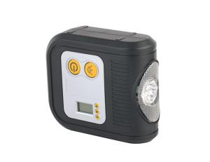 China Digital Display Portable Car Air Compressor For Car Tyre Inflation With LED Light factory