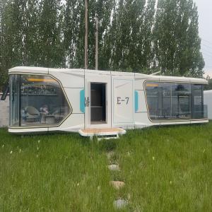 China Direct Supply Modern Prefab House Contemporary Design Steel Luxury Container House for Space Capsule Bed Hotel Cabin factory