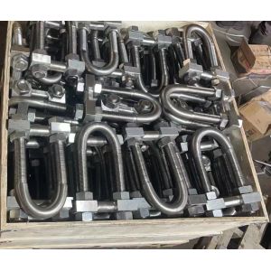 U Bolt With Splints Hoist Crane Parts Of Different Thicknesses