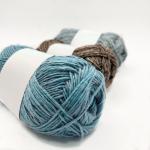 Customized 2.6NM Hand Arm Knit Yarn Craft 80%Cotton 20% Acrylic Baby Knit And