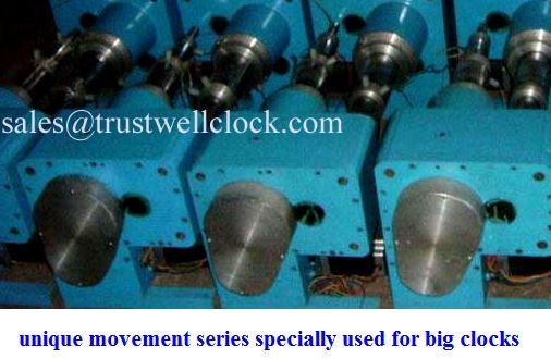 3m four face mechanism movement for outdoor big clock,strong power clock