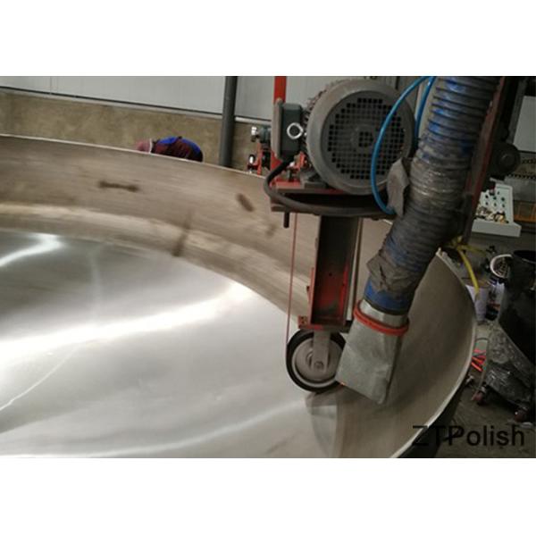 China Easy Operate Automatic Polishing Machine / Dish Head Grinding Machine factory