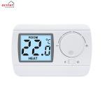 Riseem 230V LCD ABS HVAC System Thermostat 1 Deg Accuracy For Household Gas