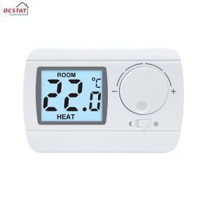 China Riseem 230V LCD ABS HVAC System Thermostat 1 Deg Accuracy For Household Gas Boilers factory