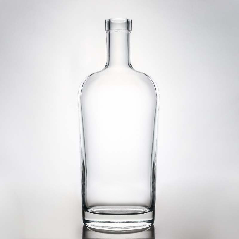 Clear or Customized 700ml Glass Bottle for Liquor Rum Vodka Whisky Tequila and Gin