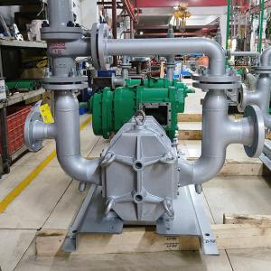 China Durable Lobe Pumps Conveying Chemically Aggressive Fluids With Safe Valve factory