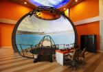 360 Degree Immersive Dome Projector Screen Planetarium Theater