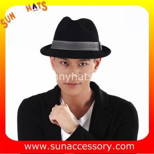 China 4190379 Sun Accessory customized winner fashion wool felt fedora hats,unisex hats and caps wholesaling factory