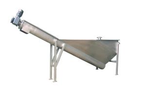 China Compact structure vortex grit separator , Spiral sand water separator 27 ~ 35L/s Capacity factory