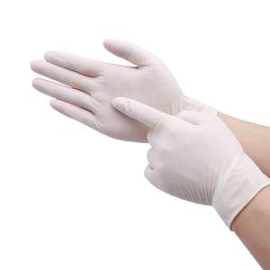 China Personal Protective Medical Disposable Latex Gloves for examination factory