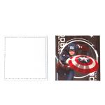 10*10cm Custom Leather Coaster Blanks For Sublimation Photo Printing