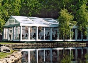 China Transparent Water Proof Marquee Clear Event Tent For Outdoor Birthday / Wedding Party factory
