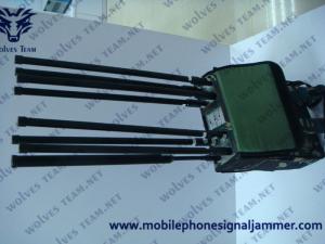 China VIP Protection Security High Power Backpack Jammer GPS Cell Phone Signal Jammer factory