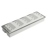 IP65 Surface Mounted Led Emergency Bulkhead Light Nickel - Cadmium Battery 3.6V