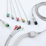 Compatible ECG Monitor Cable Stable Length 3.4m For Main Patient Monitors
