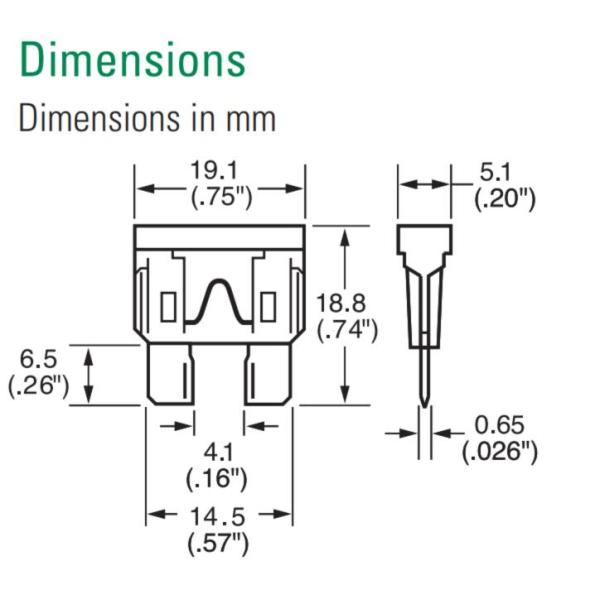 32V Automotive Micro Fuses
