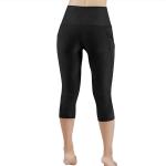 Fashion Sport Leggings Calf Length Pants Polyester Workout Out Pocket Leggings