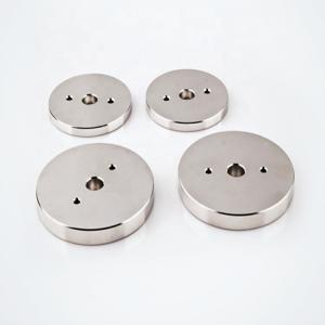 China Custom Round Countersunk N54 Neodymium Disc Magnets With Hole factory