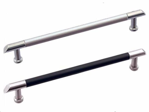 Modern Oxidized Aluminum Cabinet Handles Wardrobe D Handles Zinc Closet Door