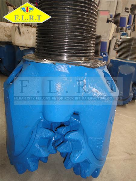 311.2mm FSG124 Steel Tooth Tricone Bit / Rotary Drilling Bit With Rubber Sealed